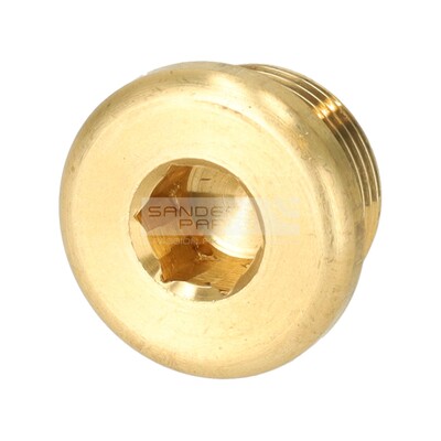 AFSLUITPLUG M22X1,5X11,5-CUZN-